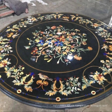 Inlaid stone table